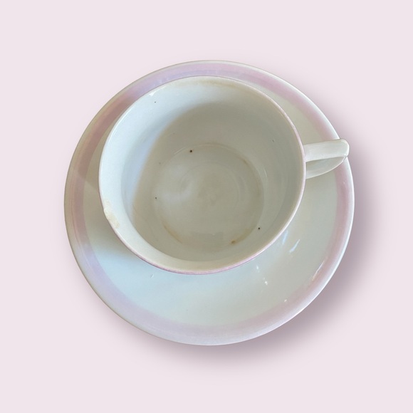 Antique cup and saucer made in Germany. - Picture 3 of 9